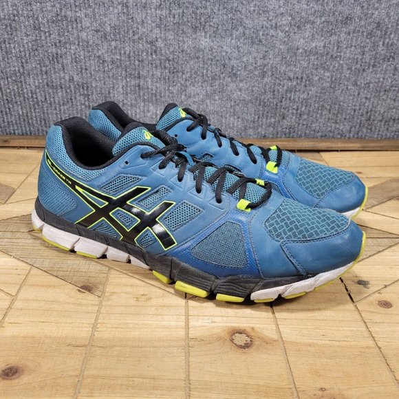 Asics Other - Asics Men's Gel-Craze TR Shoes SZ 15 Blue Running Low Sneaker Trainers S503Y